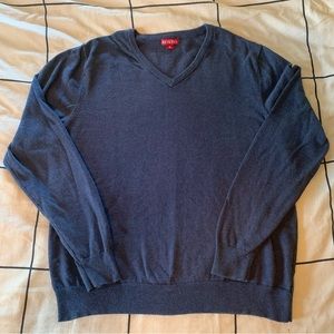 Blue V Neck Sweater Merona Medium
